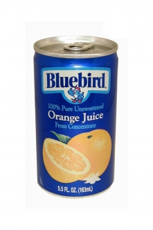 Blue Bird Orange Juice